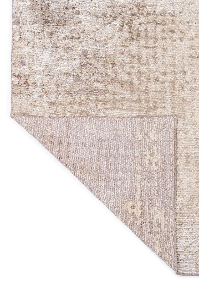 DOTS WHITE - DARK GREY - BEIGE RUG