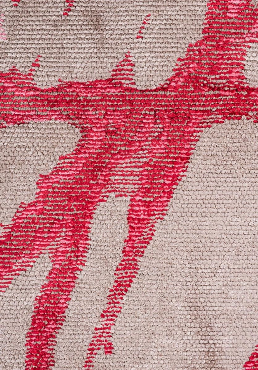 CRACK MAGENTA - PINK - GREY RUG