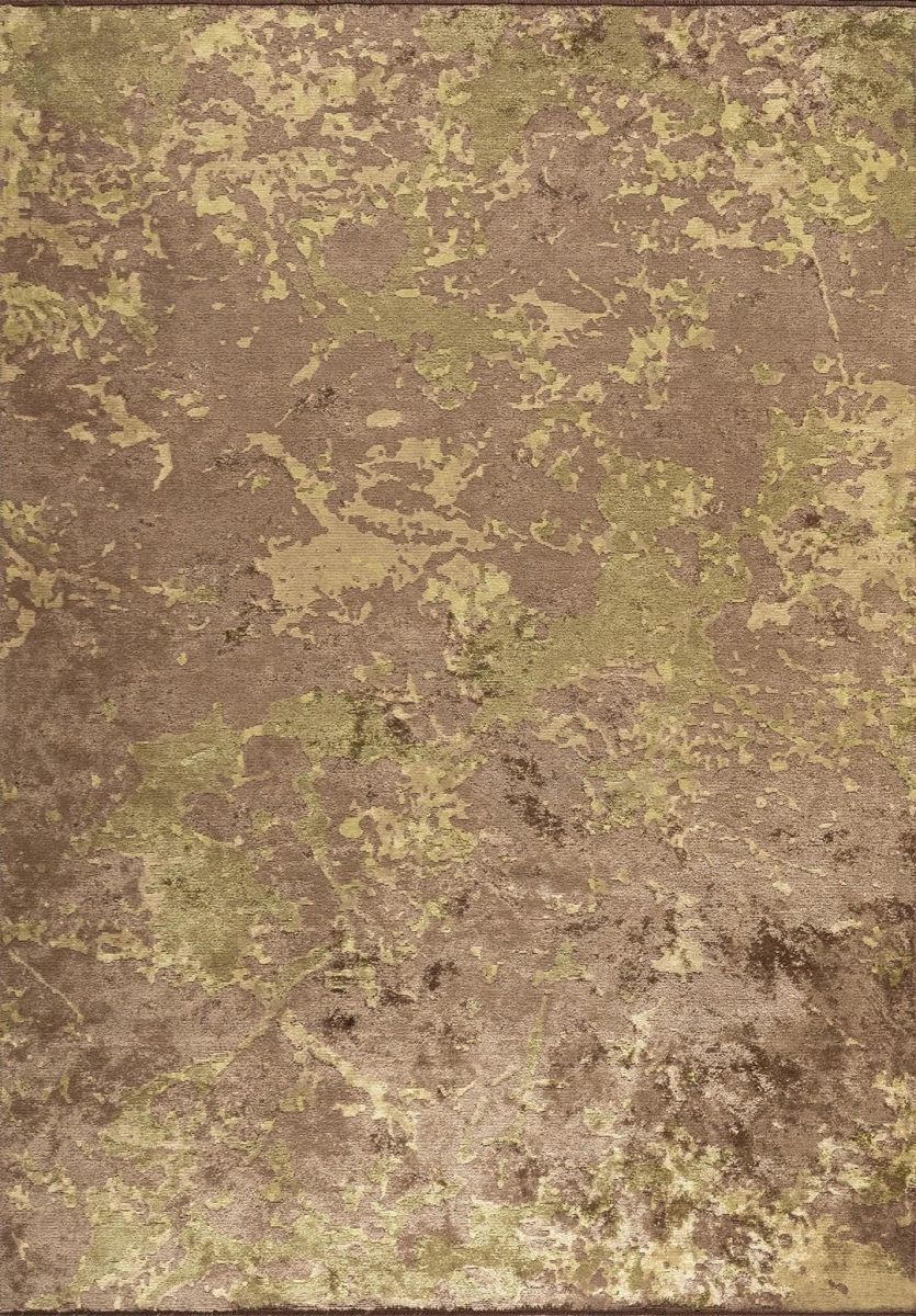 FLASH GREEN - OLIVE GREEN - MINK RUG