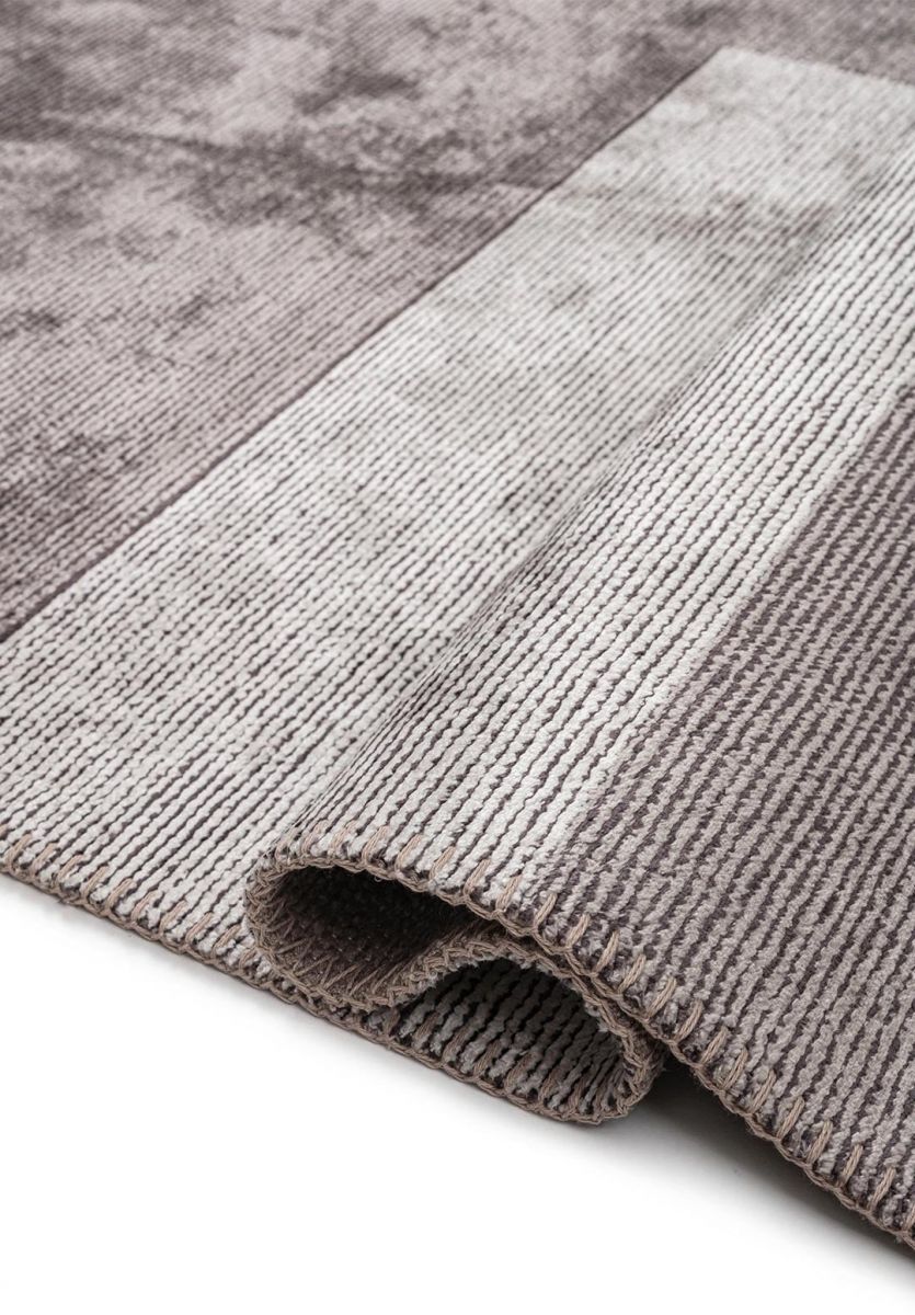 URBAN GREY - STONE - CHARCOAL - DARK GREY - WHITE RUG