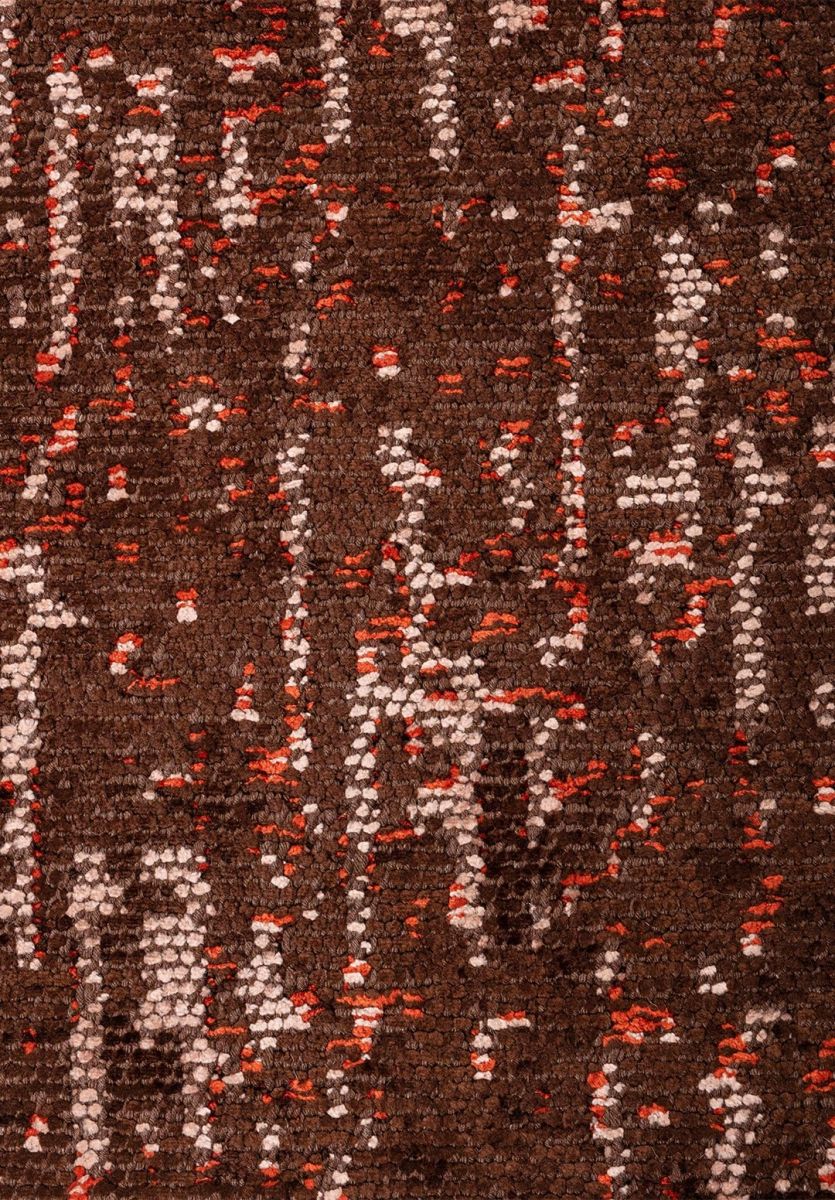 SOLSTICE DARK BROWN - RUST - COPPER RUG