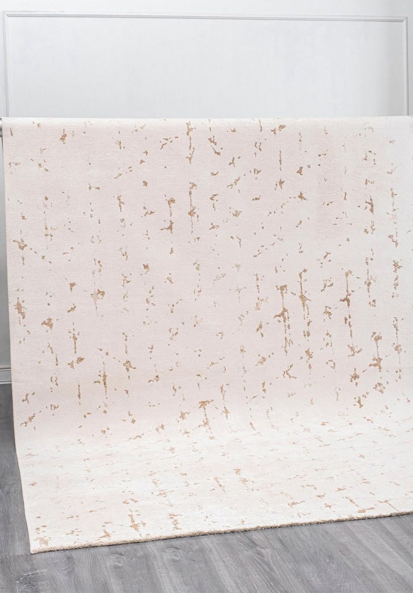 SCATTER DARK BEIGE - CREAM - ECRU RUG