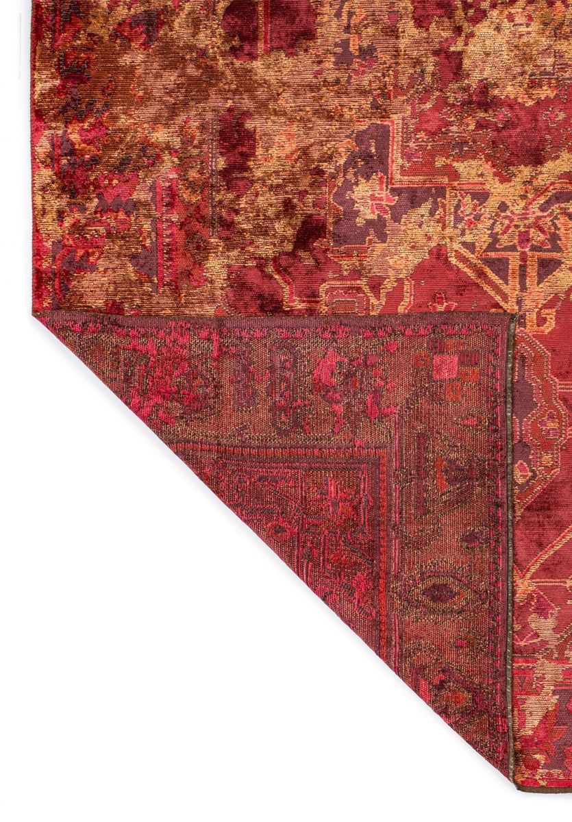 MONARCH ERA TERRA - CHERRY - RED - MAGENTA RUG