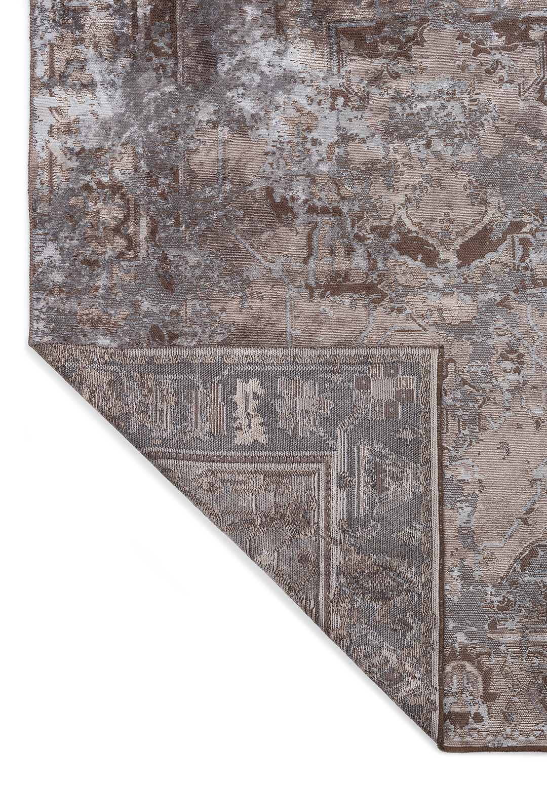 MONARCH ERA BLUE - STONE - DARK MINK - NOUGAT RUG