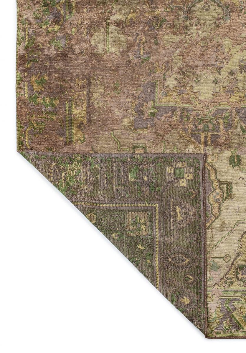 MONARCH ERA MINK - ANTHRACITE - GREEN - FOREST GREEN RUG