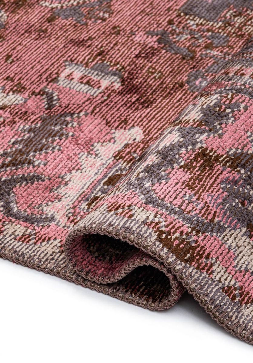 MONARCH ERA DARK BROWN - ROSE - CHARCOAL - NOUGAT RUG