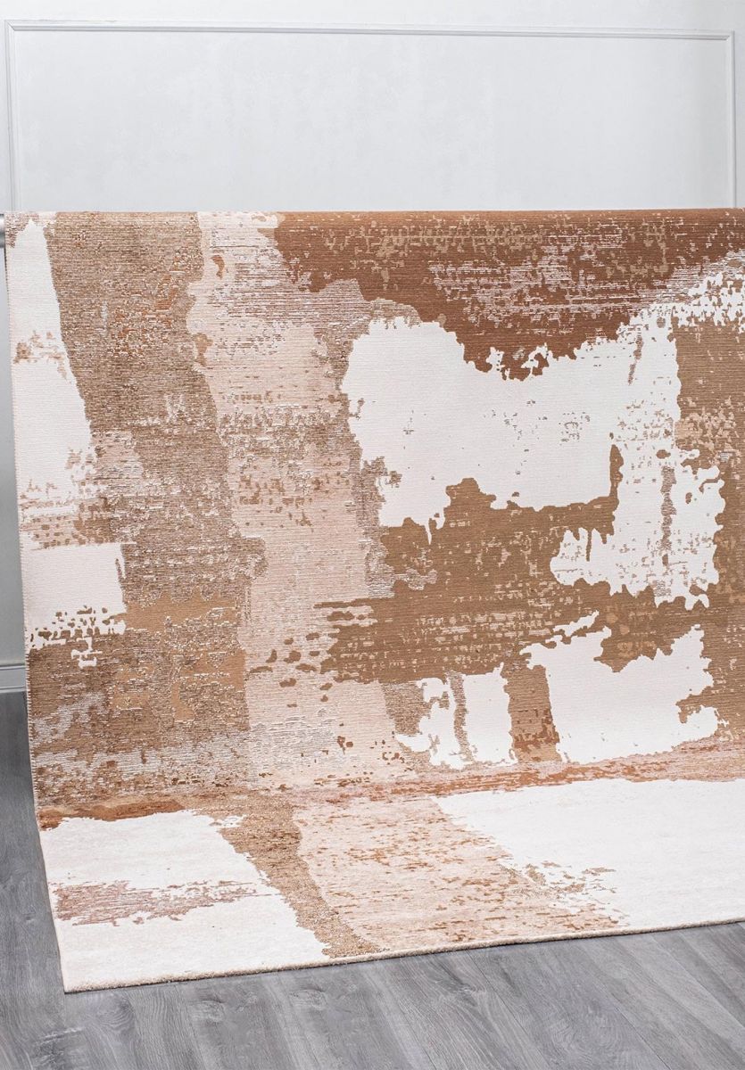 LUSH MINK - DARK BEIGE - CACAO - ECRU - LIGHT BROWN - CACAO RUG