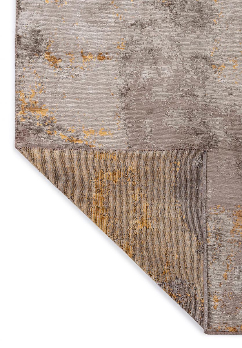 MIST LIGHT GREY - GREY - MUSTARD - DARK GREY RUG