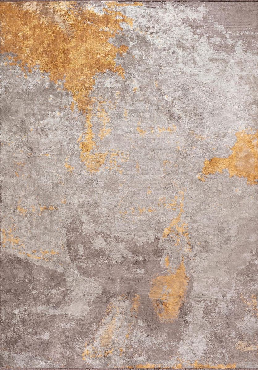 MIST LIGHT GREY - GREY - MUSTARD - DARK GREY RUG