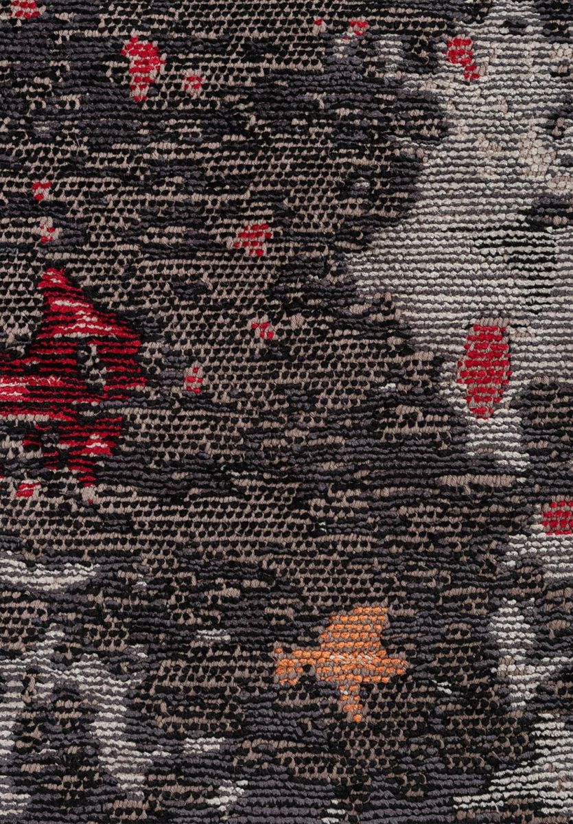 SERENITY LIGHT GREY - CHARCOAL - BLACK - RED - TERRA - GOLD RUG