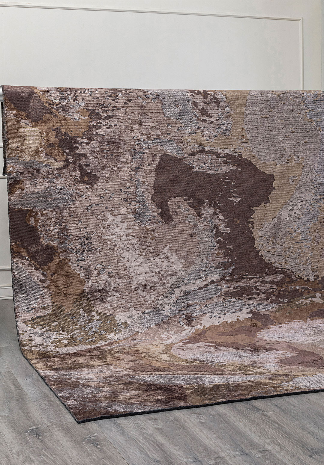FUSION LIGHT CREAM - STONE - MINK - DARK MINK - NOUGAT - DARK MINK RUG