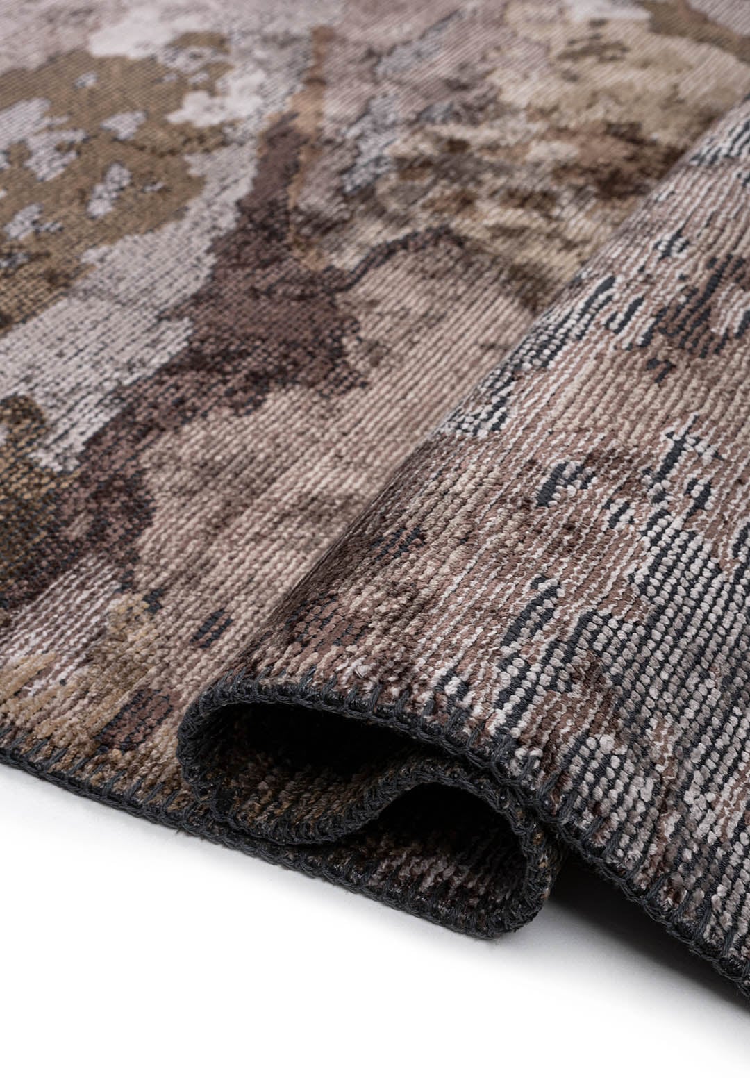 FUSION LIGHT CREAM - STONE - MINK - DARK MINK - NOUGAT - DARK MINK RUG