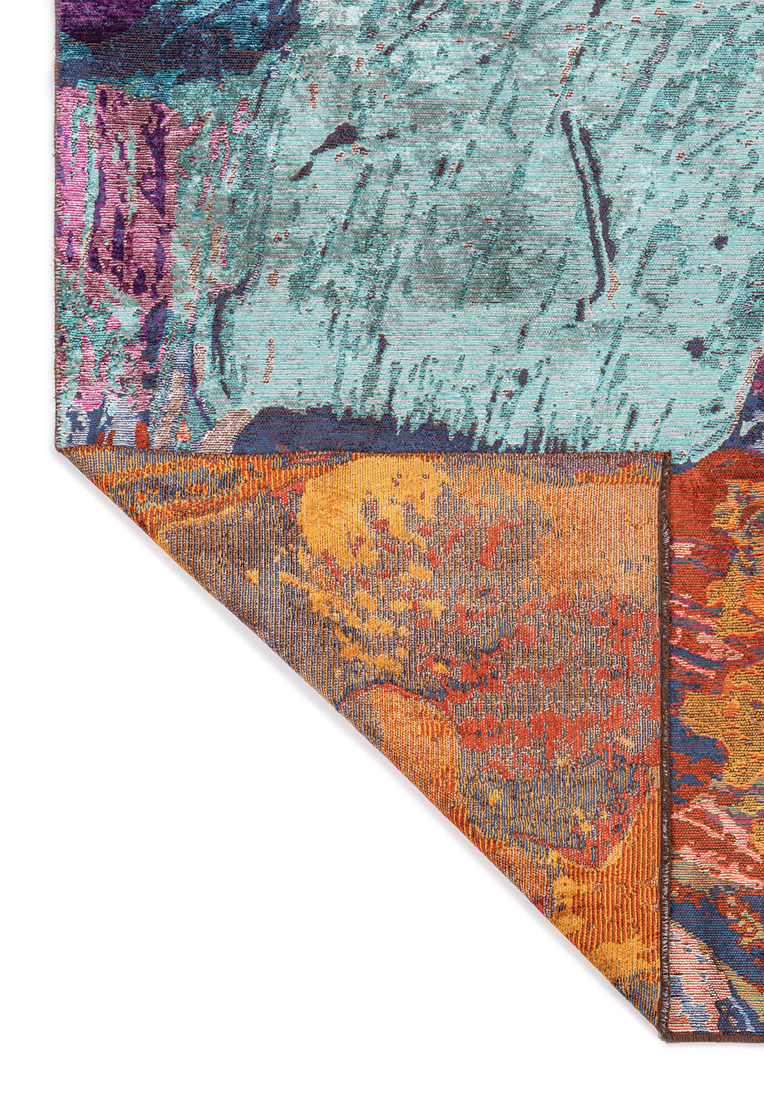 LAVA BONE - TURQUOISE - PURPLE - NAVY BLUE - MUSTARD - RUST RUG