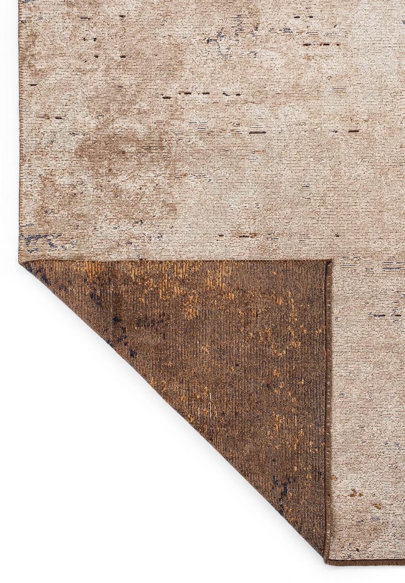 FROST CREAM - LIGHT BROWN - CACAO - DARK NAVY - BLUE RUG