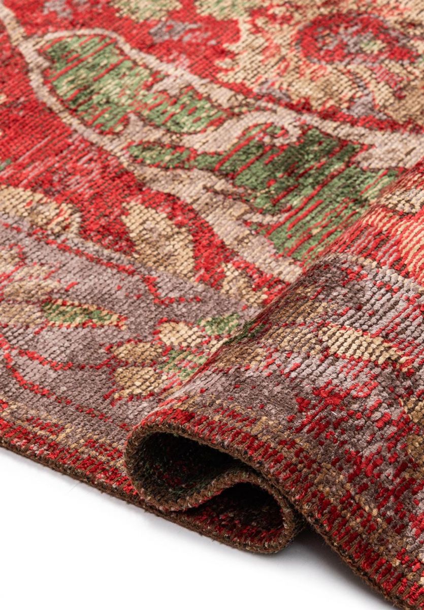 BARON LIGHT BROWN - DARK MINK - FOREST GREEN - RED - TERRA RUG