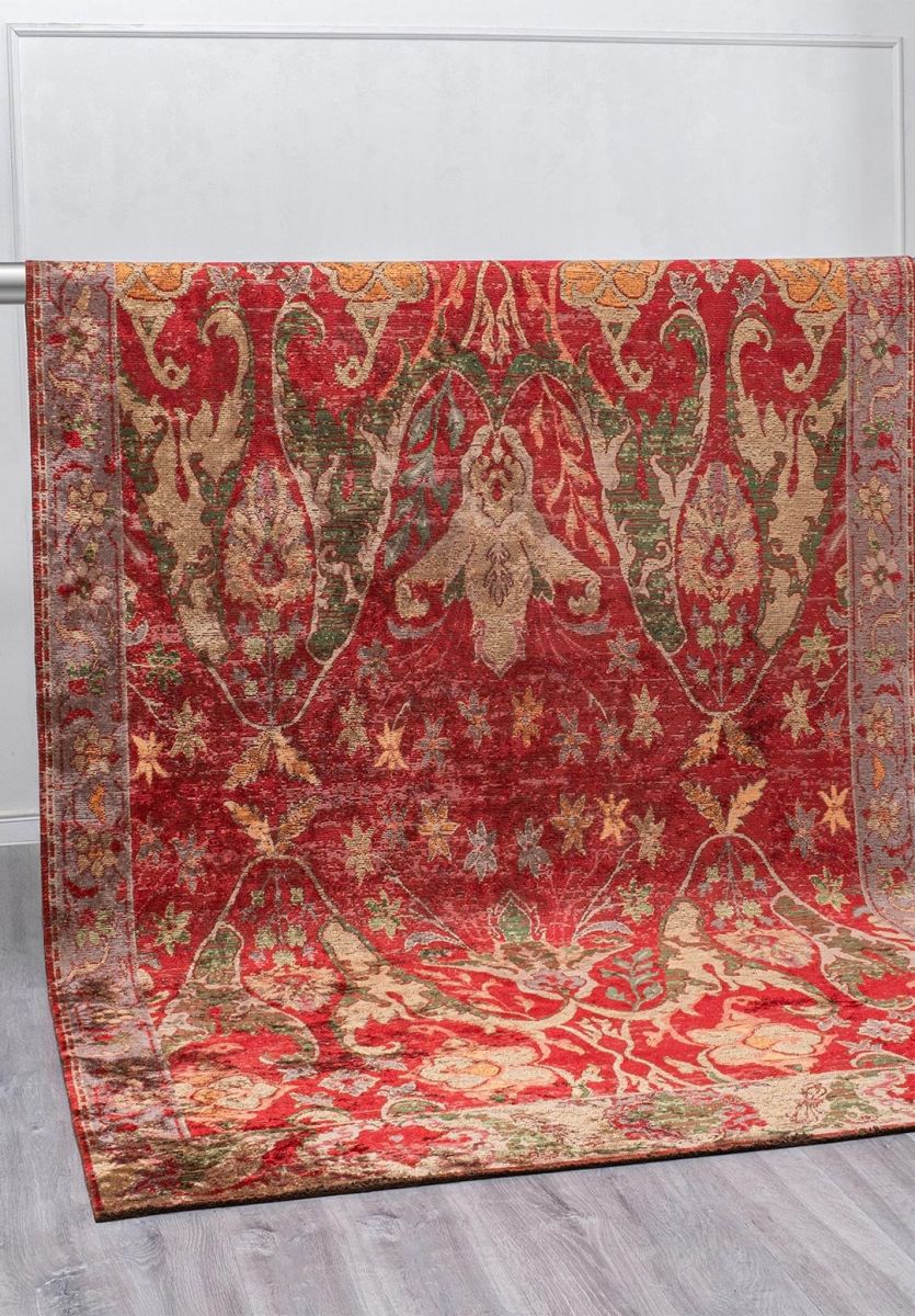 BARON LIGHT BROWN - DARK MINK - FOREST GREEN - RED - TERRA RUG