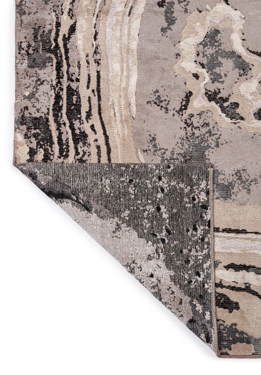 SMOKE GREY - BLACK - BEIGE - BONE RUG