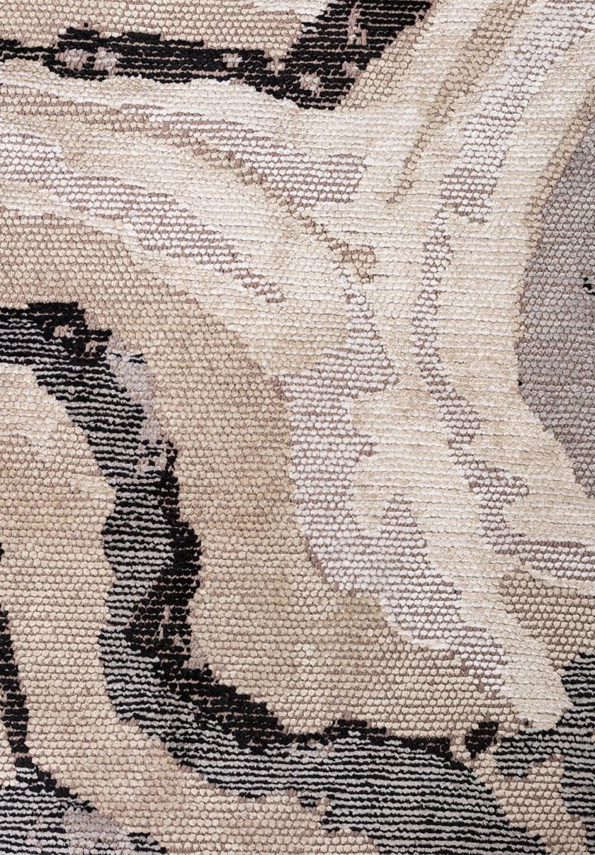 SMOKE GREY - BLACK - BEIGE - BONE RUG