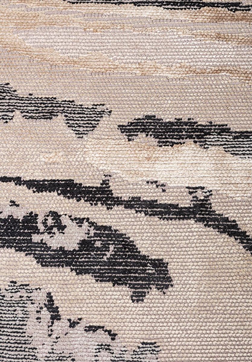 SMOKE GREY - BLACK - BEIGE - BONE RUG