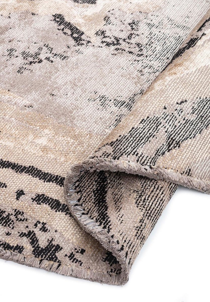 SMOKE GREY - BLACK - BEIGE - BONE RUG