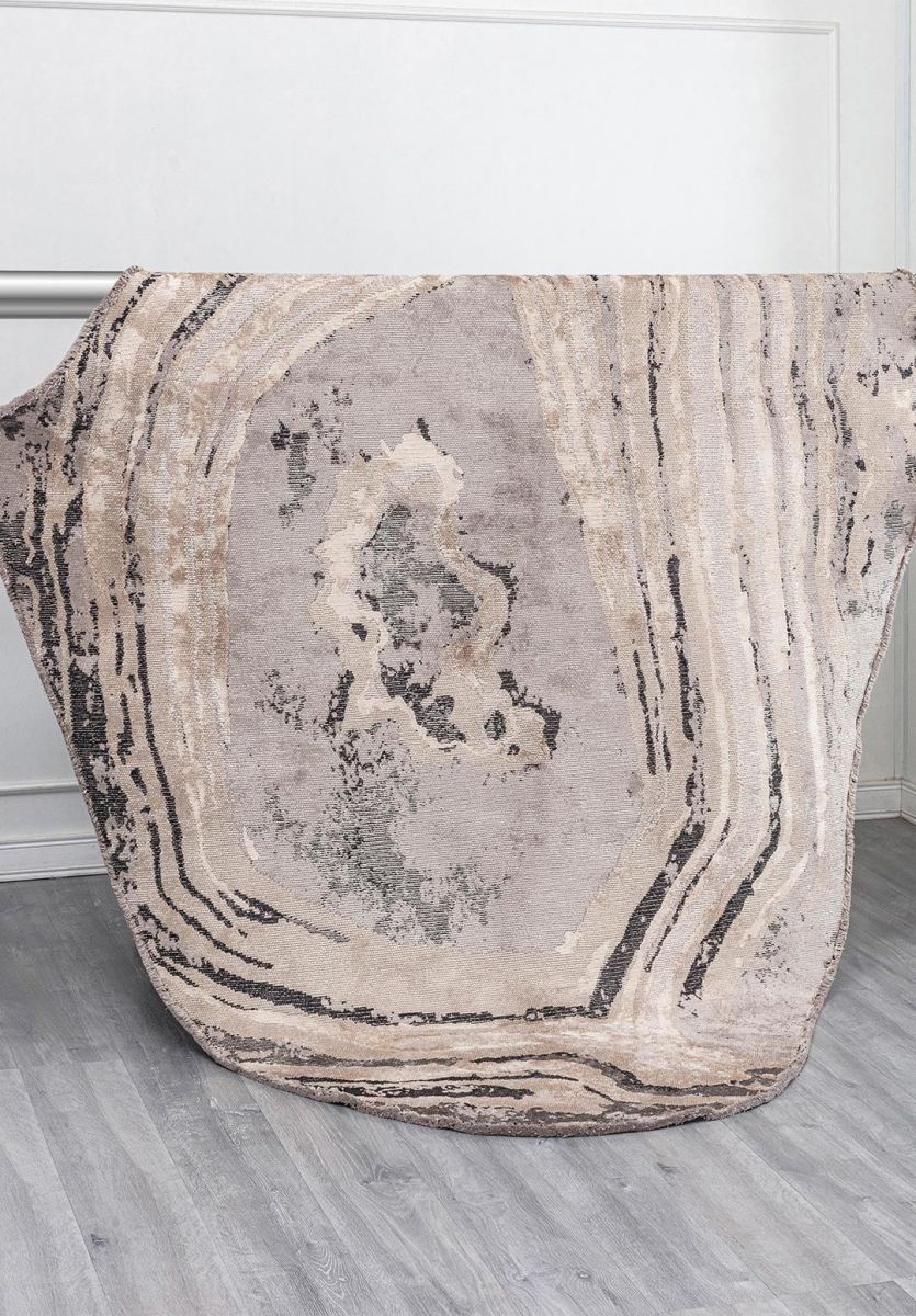 SMOKE GREY - BLACK - BEIGE - BONE RUG