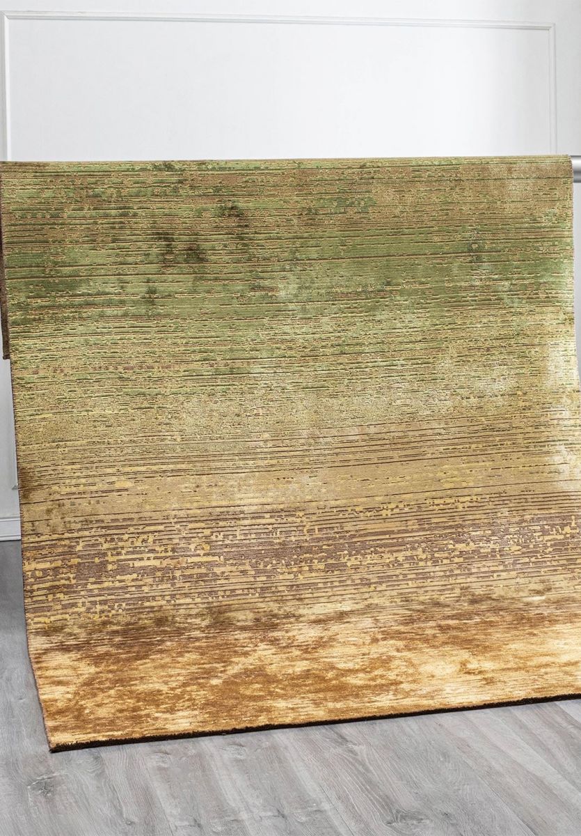 AURORA GOLD - MINK - GREEN - FOREST GREEN - OLIVE GREEN RUG