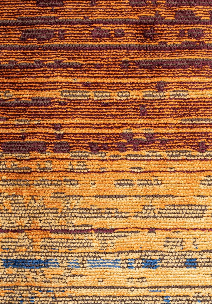 AURORA DARK TURQUOISE - NAVY BLUE - CHERRY - ORANGE - GOLD RUG