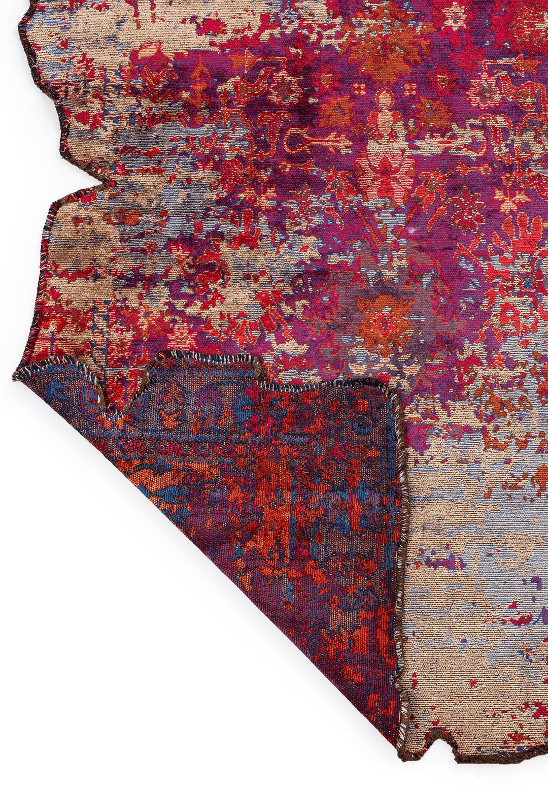 SPLENDOR ERA DARK BEIGE - NAVY BLUE - MAGENTA - RUST RUG