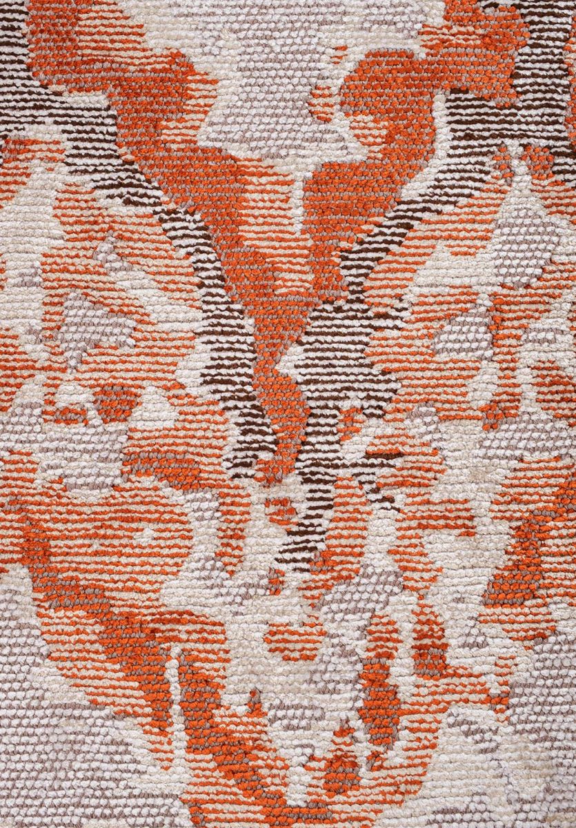 FRESCO BONE - DARK BROWN - BEIGE - RUST RUG