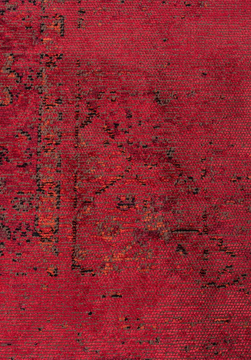 SIRENA RED - CHERRY - RUST - BLACK RUG