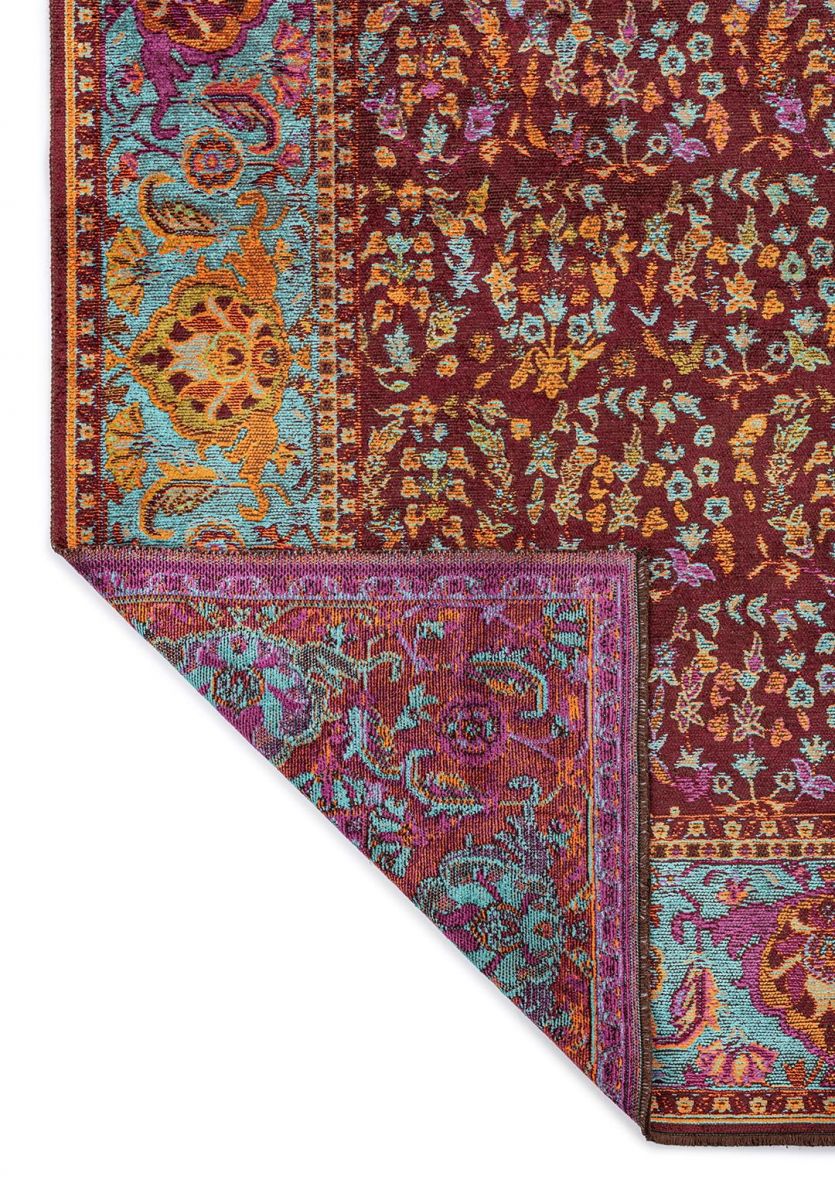 VINEA CHERRY - PURPLE - ORANGE - TURQUOISE - KIWI RUG