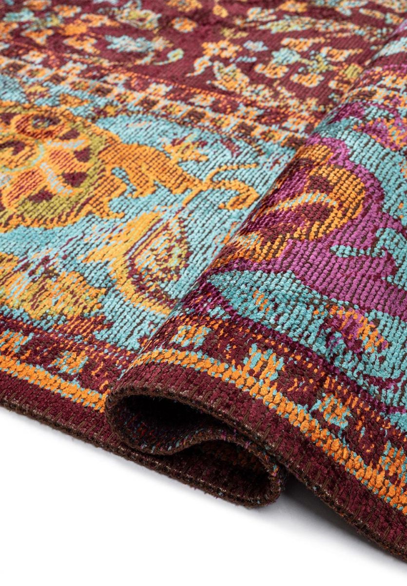 VINEA CHERRY - PURPLE - ORANGE - TURQUOISE - KIWI RUG