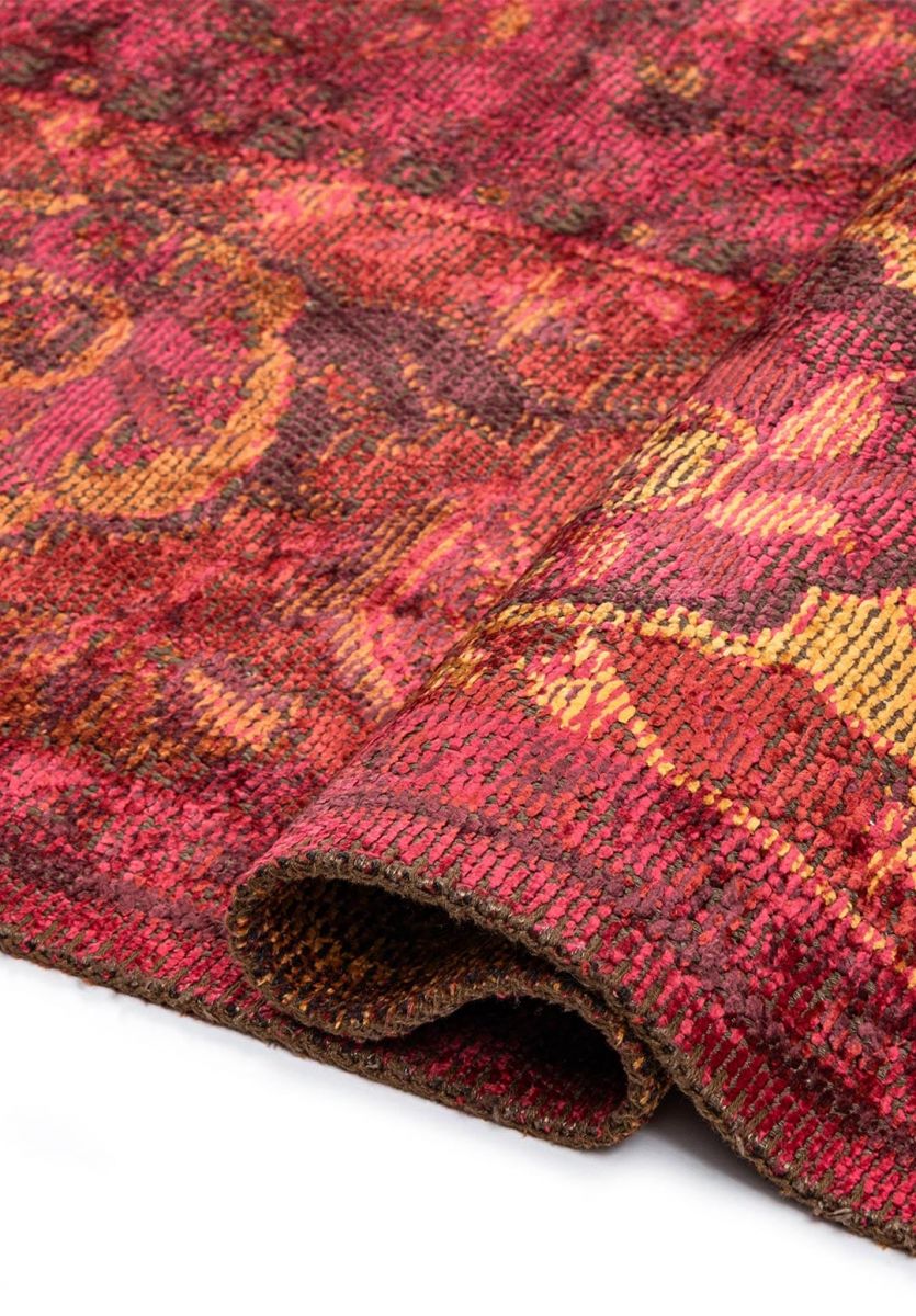 VINEA MAGENTA - ORANGE - CHERRY - RED - RUST RUG