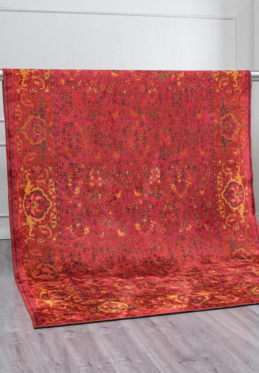 VINEA MAGENTA - ORANGE - CHERRY - RED - RUST RUG