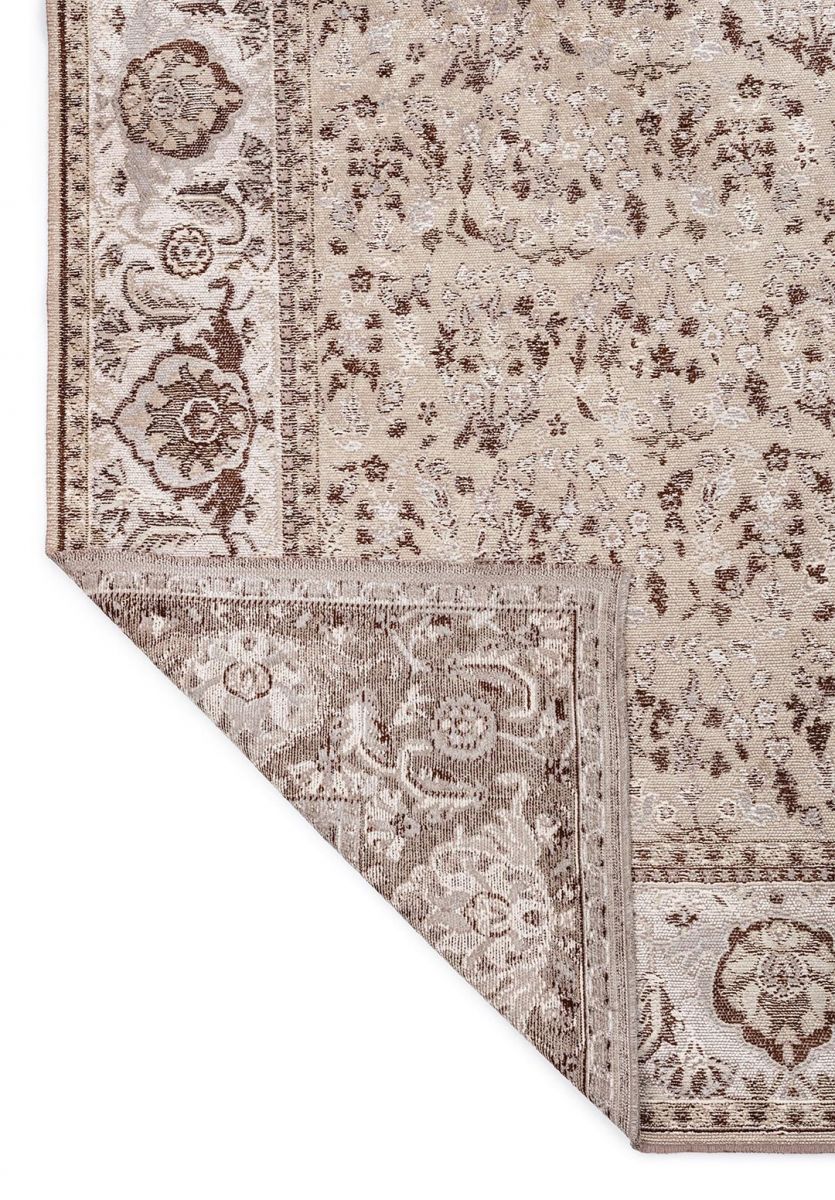 VINEA BEIGE - GREY - DARK BROWN - WHITE - LIGHT GREY RUG
