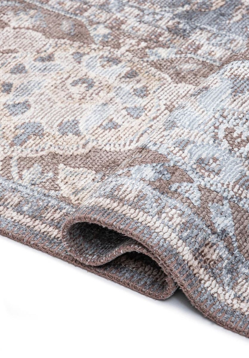 VINEA BLUE - ICE BLUE - BONE - DARK GREY - CREAM RUG