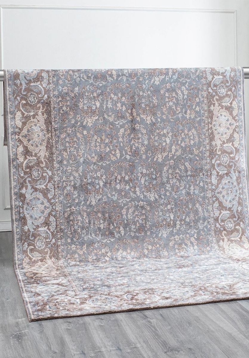 VINEA BLUE - ICE BLUE - BONE - DARK GREY - CREAM RUG