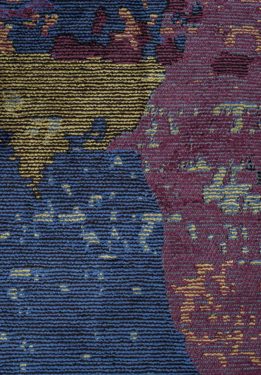 LUSH DARK DAMSON - NAVY BLUE - KIWI - BLACK - CACAO - GREY RUG