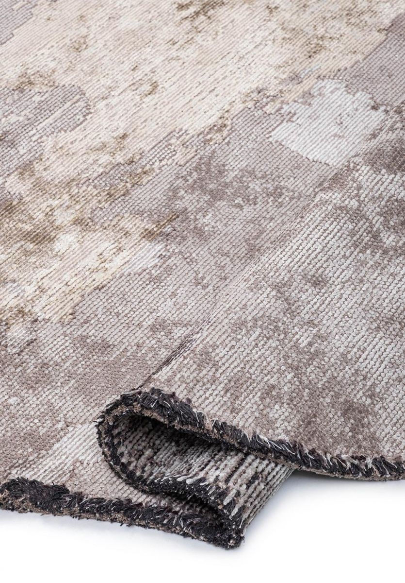 LUSH DARK GREY - LIGHT GREY - CHARCOAL - GREY - BEIGE - LIGHT CREAM RUG