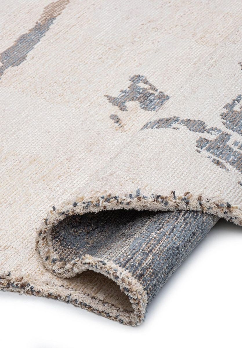 BLISS ECRU - CREAM - NOUGAT - BLUE RUG