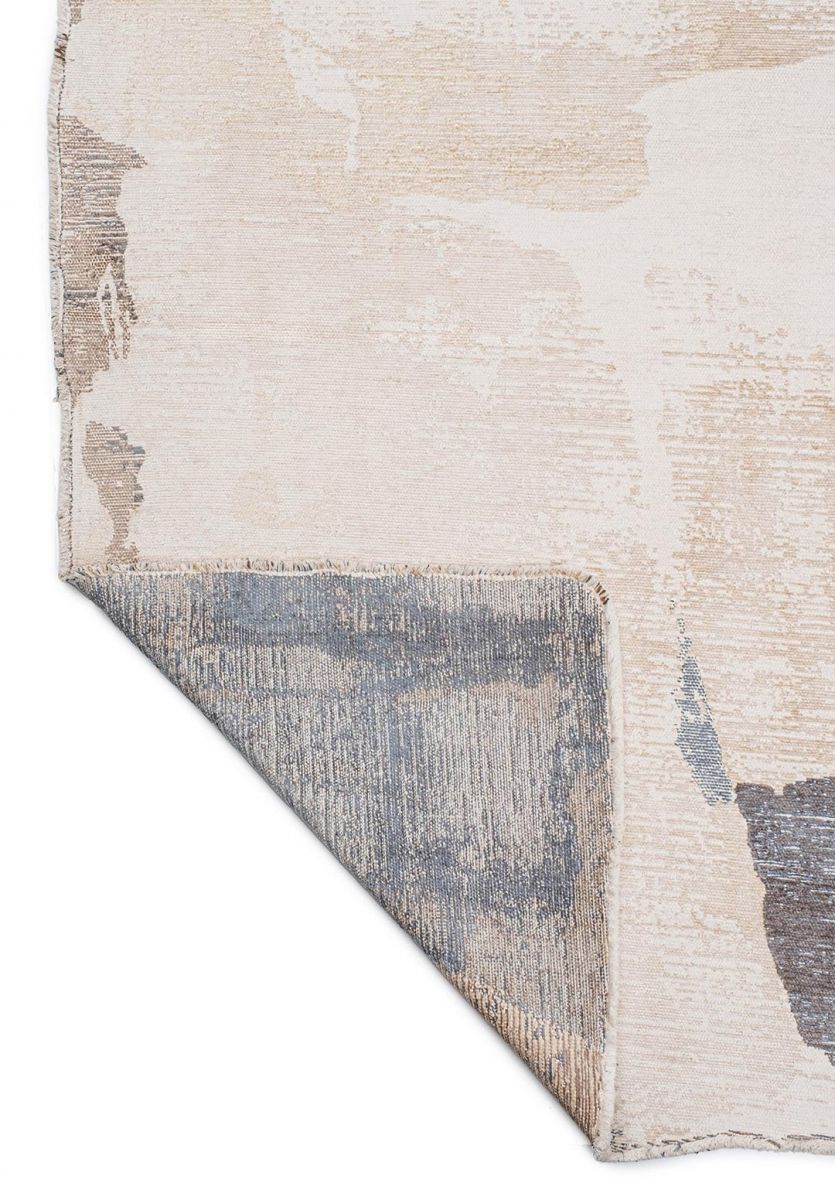 BLISS ECRU - CREAM - NOUGAT - BLUE RUG