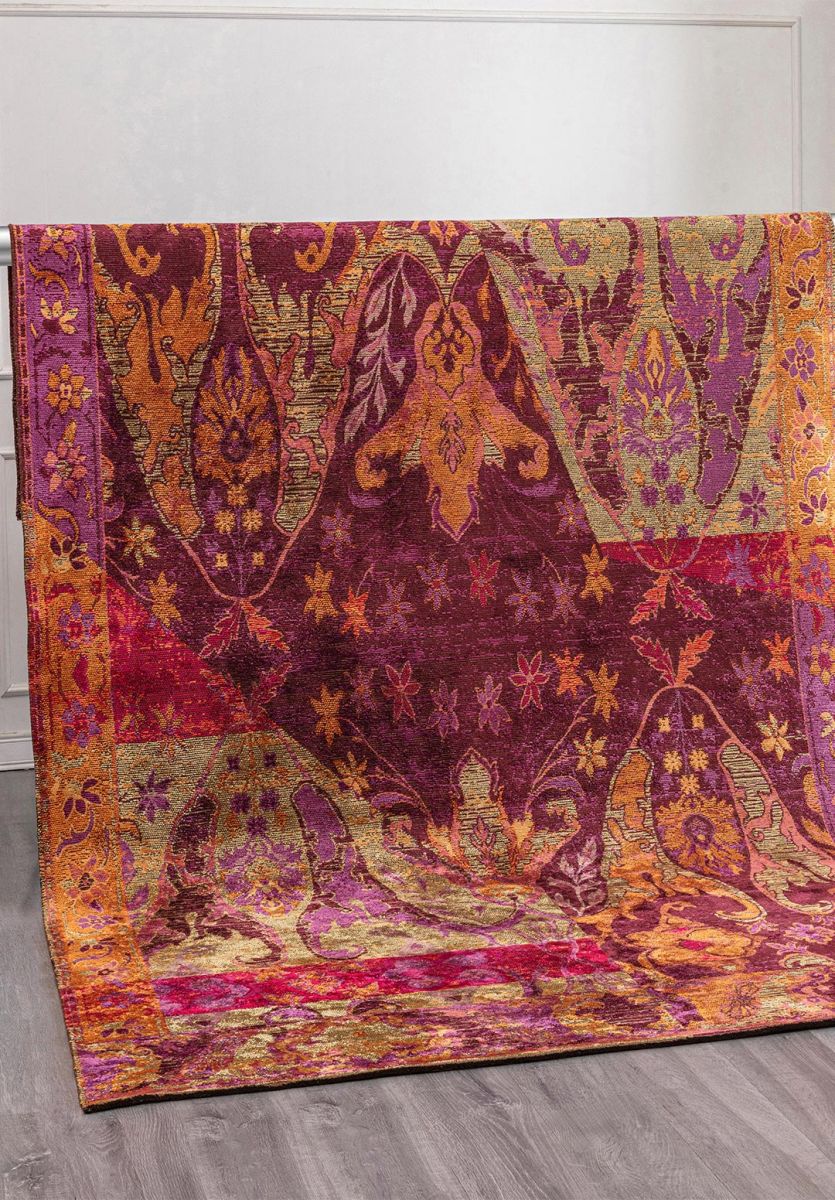 BARON ORANGE - PURPLE - OLIVE GREEN - CHERRY - MAGENTA RUG