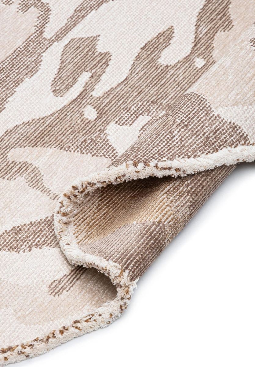 SWAY ECRU - LIGHT CREAM - DARK BEIGE - NOUGAT RUG