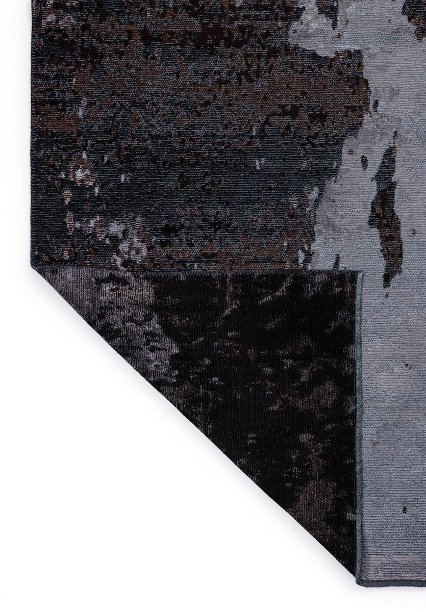 LUNA LIGHT GREY - DARK GREY - DARK BROWN - BLACK RUG