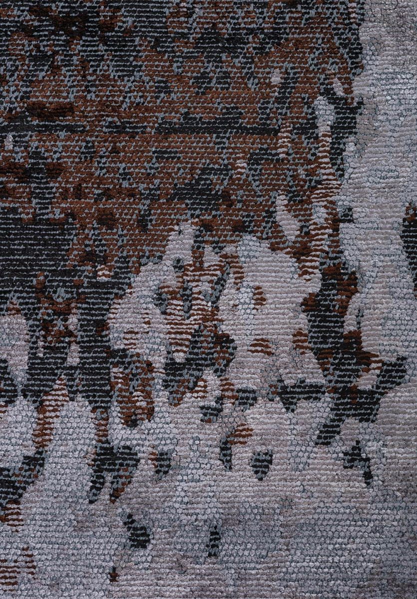 LUNA LIGHT GREY - DARK GREY - DARK BROWN - BLACK RUG