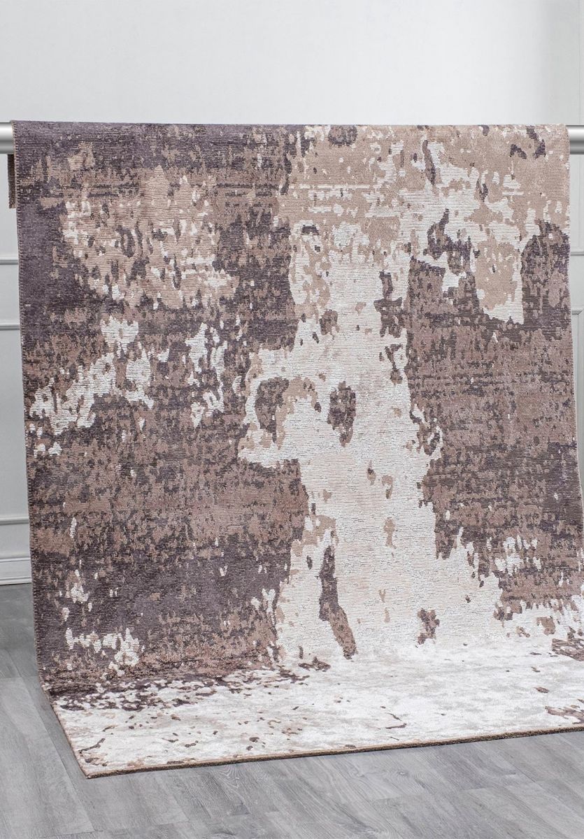 LUNA WHITE - NOUGAT - DARK MINK - CHARCOAL RUG