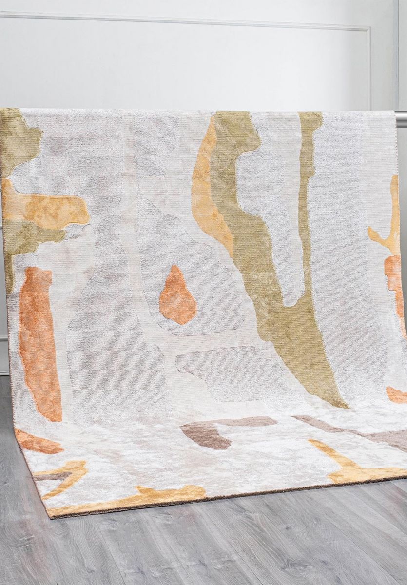 MOTION WHITE - STONE - GOLD - GREEN - TERRA - DARK MINK RUG