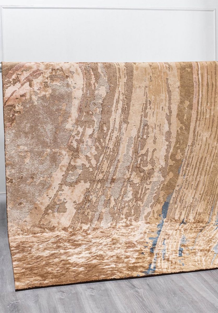 PHANTOM CREAM - COPPER - DARK BEIGE - LIGHT BROWN - PETROL RUG