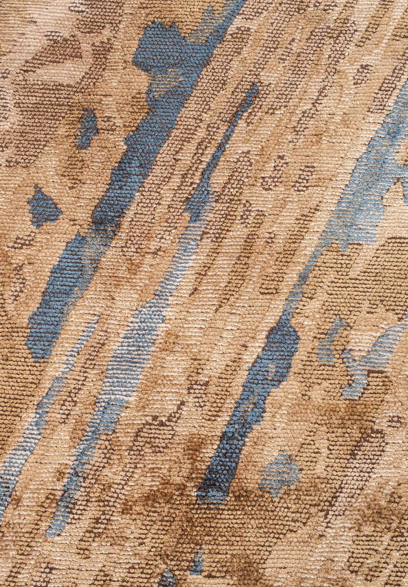 PHANTOM CREAM - COPPER - DARK BEIGE - LIGHT BROWN - PETROL RUG