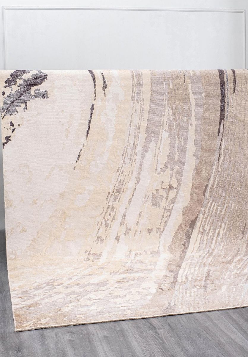 PHANTOM ECRU - CHARCOAL - CREAM - NOUGAT - DARK GREY RUG